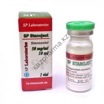 Stanoject (Станозолол, Винстрол) SP Laboratories балон 10 мл (50 мг/1 мл) - Капшагай